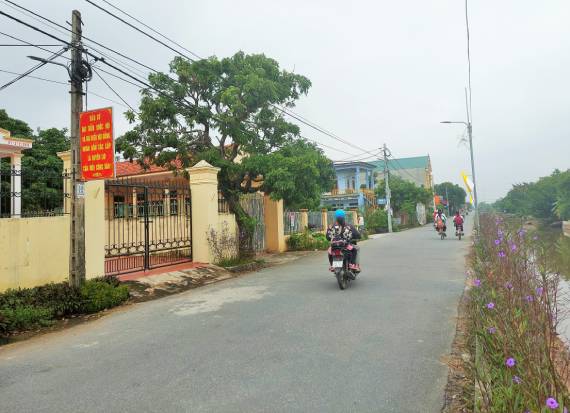 Xây dựng khu dân cư nông thôn mới kiểu mẫu tại xóm 5, Quang Thiện