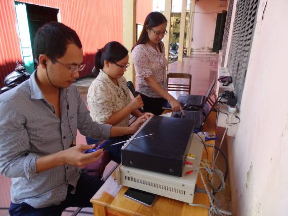 “Những nhà báo trên mặt trận chống dịch COVID-19 huyện Kim Sơn”