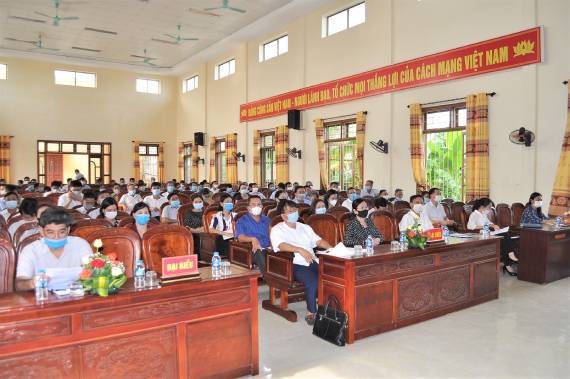 Đại biểu HĐND tỉnh đơn vị bầu cử số 13,14 tiếp xúc với cử tri 3 xã Tân Thành, Yên Lộc, Lai Thành
