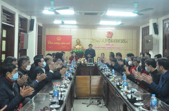 UBND huyện tổ chức gặp mặt đầu xuân Nhâm Dần 2022