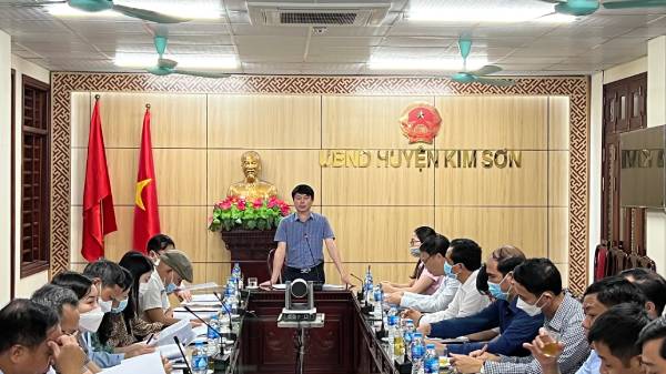 Ban đại diện NHCSXH huyện Kim Sơn tổ chức Hội nghị đánh giá kết quả hoạt động quý I, phương hướng nhiệm vụ quý II năm 2022