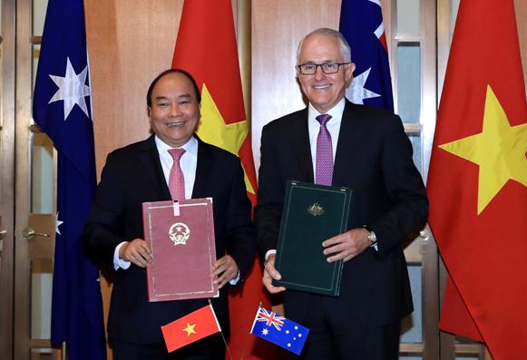 Việt Nam, Australia thiết lập quan hệ Đối tác chiến lược