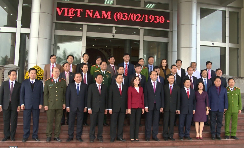 Chủ tịch nước Trần Đại Quang thăm và chúc Tết tỉnh Ninh Bình
