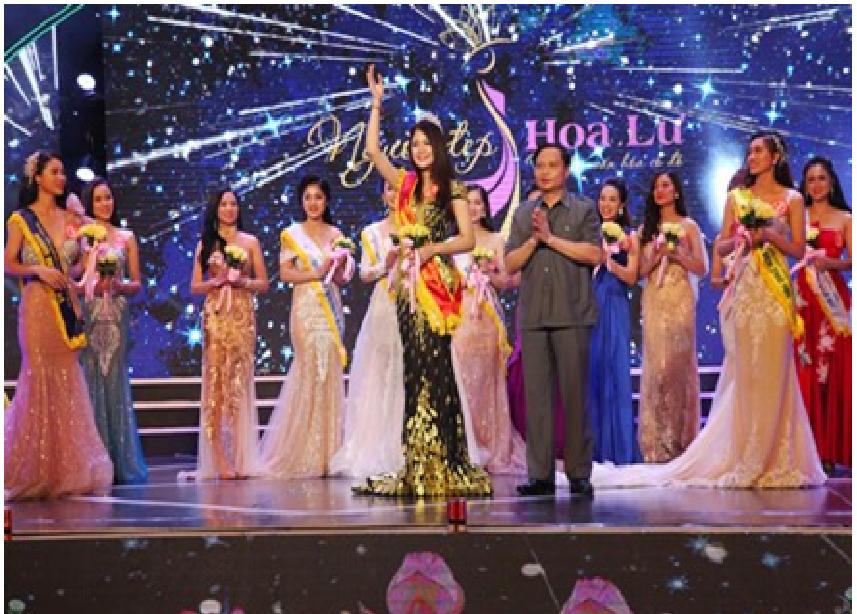 Chung kết cuộc thi Người đẹp Hoa Lư 2018: Người đẹp Phạm Thị Mỹ Huyền đăng quang danh hiệu cao nhất