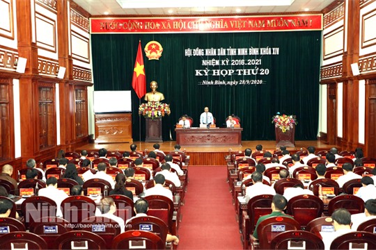 Thông báo kết quả kỳ họp thứ 20, HĐND tỉnh khóa XIV