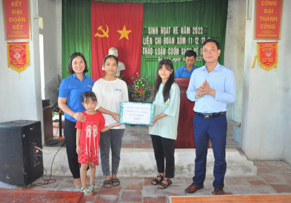Đoàn thanh niên xã Ân Hòa tổ chức sinh hoạt hè cho ĐVTN