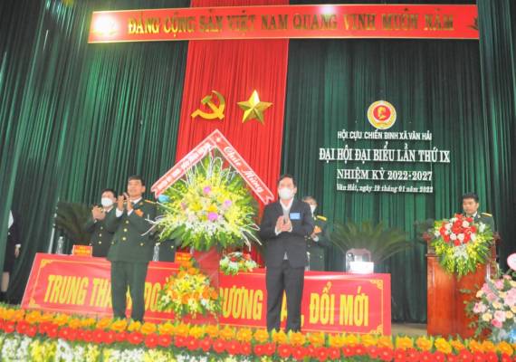 Hội Cựu chiến binh xã Văn Hải tổ chức Đại hội Đại biểu lần thứ IX, nhiệm kỳ 2022-2027