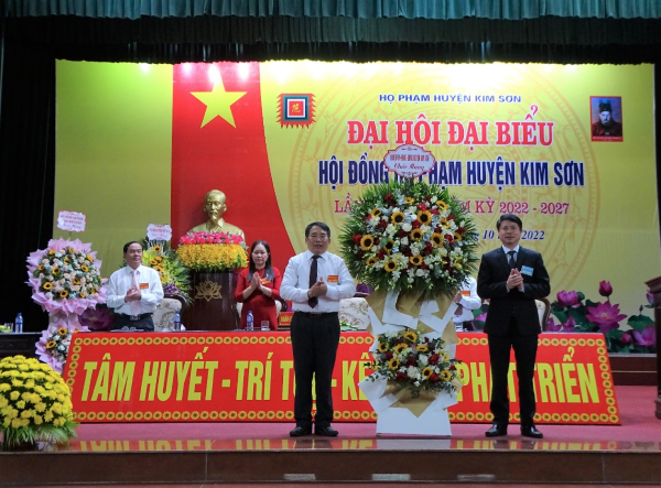 Đại hội Đại biểu Hội đồng họ Phạm huyện Kim Sơn lần thứ IV,  nhiệm kỳ 2022-2027