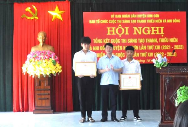 Tổng kết cuộc thi Sáng tạo Thanh, Thiếu niên và Nhi đồng huyện Kim Sơn lần thứ XIII (2021 - 2022)