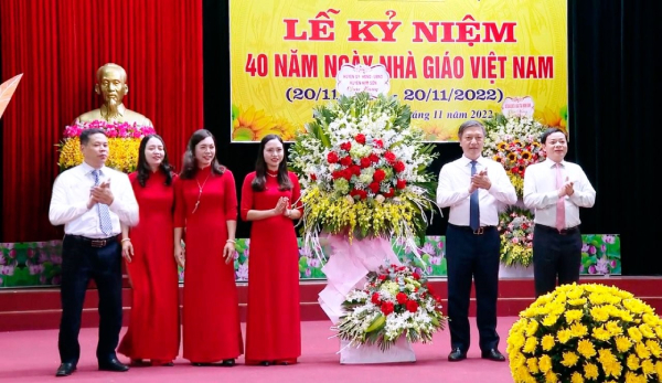 Lễ Kỷ niệm 40 năm ngày Nhà giáo Việt Nam 20/11/1982-20/11/2022