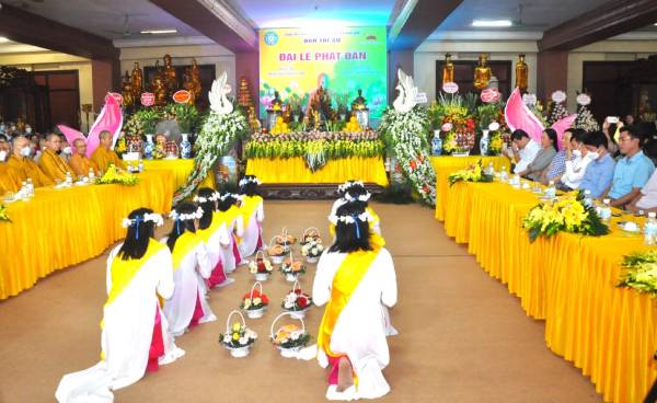 Tổ chức Đại lễ Phật đản 2021  Phật lịch 2565 và kỷ niệm 40 năm thành lập  Giáo hội Phật giáo Việt Nam  Báo Khánh Hòa điện tử