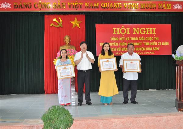 Ghi nhận từ cuộc thi Tìm hiểu Lịch sử đảng bộ huyện Kim Sơn