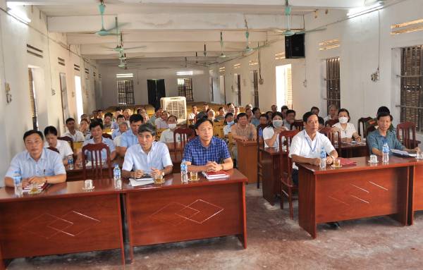 Thị trấn Phát Diệm tổ chức đối thoại với cán bộ, đảng viên và nhân dân