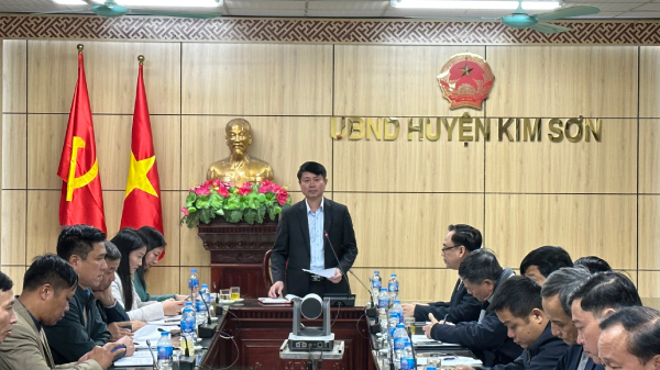 Ban đại diện NHCSXH huyện Kim Sơn tổ chức Hội nghị đánh giá kết quả hoạt động năm 2022, phương hướng nhiệm vụ năm 2023