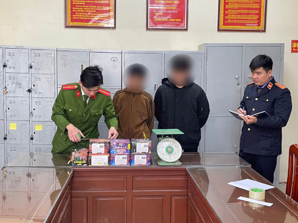 Công an huyện Kim Sơn: Kiên quyết xử lý vi phạm về pháo nổ