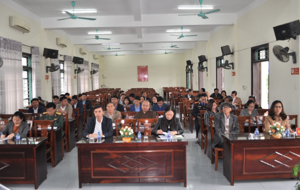Ủy ban MTTQ Việt Nam huyện lấy ý kiến đối với Dự thảo Luật đất đai (sửa đổi)