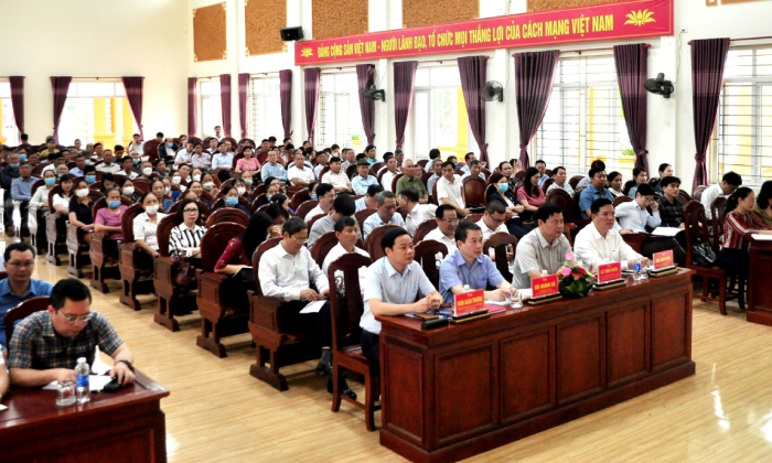 Đoàn đại biểu Quốc hội tỉnh tiếp xúc cử tri xã Định Hóa, Văn Hải, Kim Tân