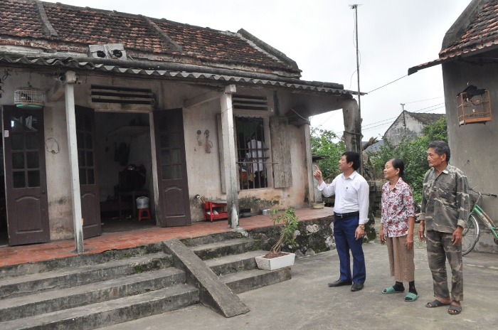 Kim Sơn quan tâm thực hiện hỗ trợ xây, sửa nhà cho hộ nghèo theo NQ 43/2023/NQ-HĐND