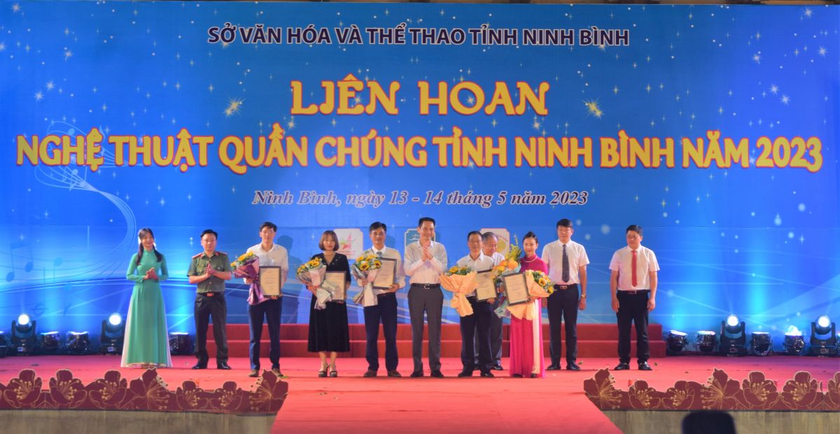 Kim Sơn đạt Giải B toàn đoàn  Liên hoan nghệ thuật quần chúng tỉnh Ninh Bình năm 2023