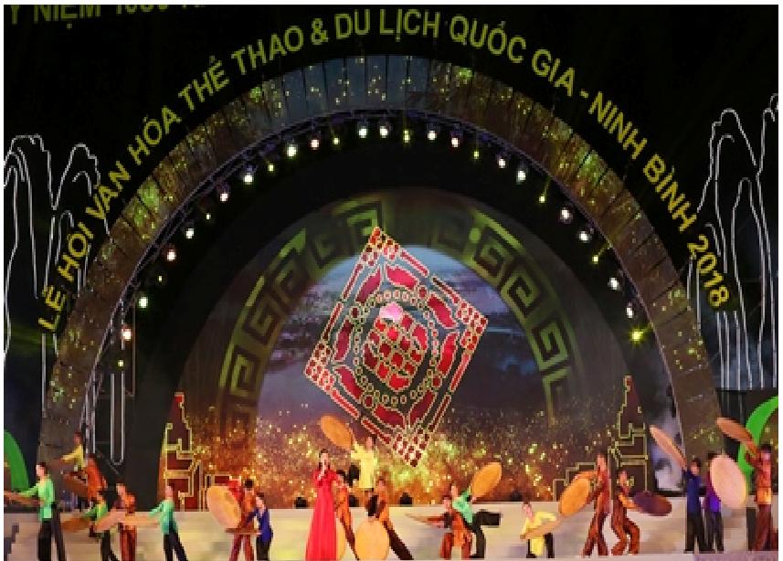 Khai mạc Lễ hội Văn hoá, Thể thao và Du lịch quốc gia- Ninh Bình năm 2018
