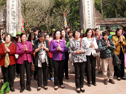 Phó Chủ tịch nước Đặng Thị Ngọc Thịnh về thăm Ninh Bình
