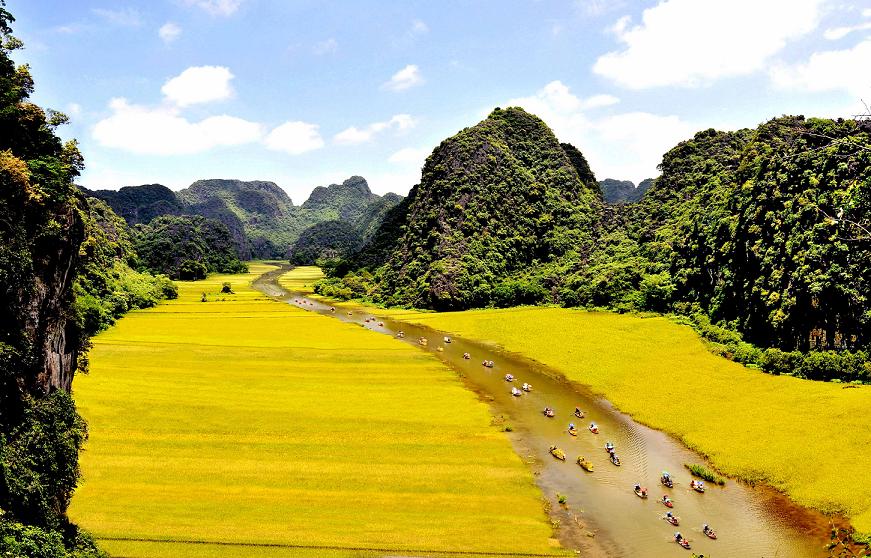“Sắc vàng Tam Cốc – Tràng An” – sản phẩm du lịch đặc trưng của tỉnh Ninh Bình
